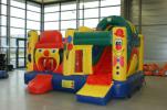 Combi clown springkussen
