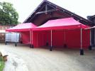 Harmonica tent 6m x 3m